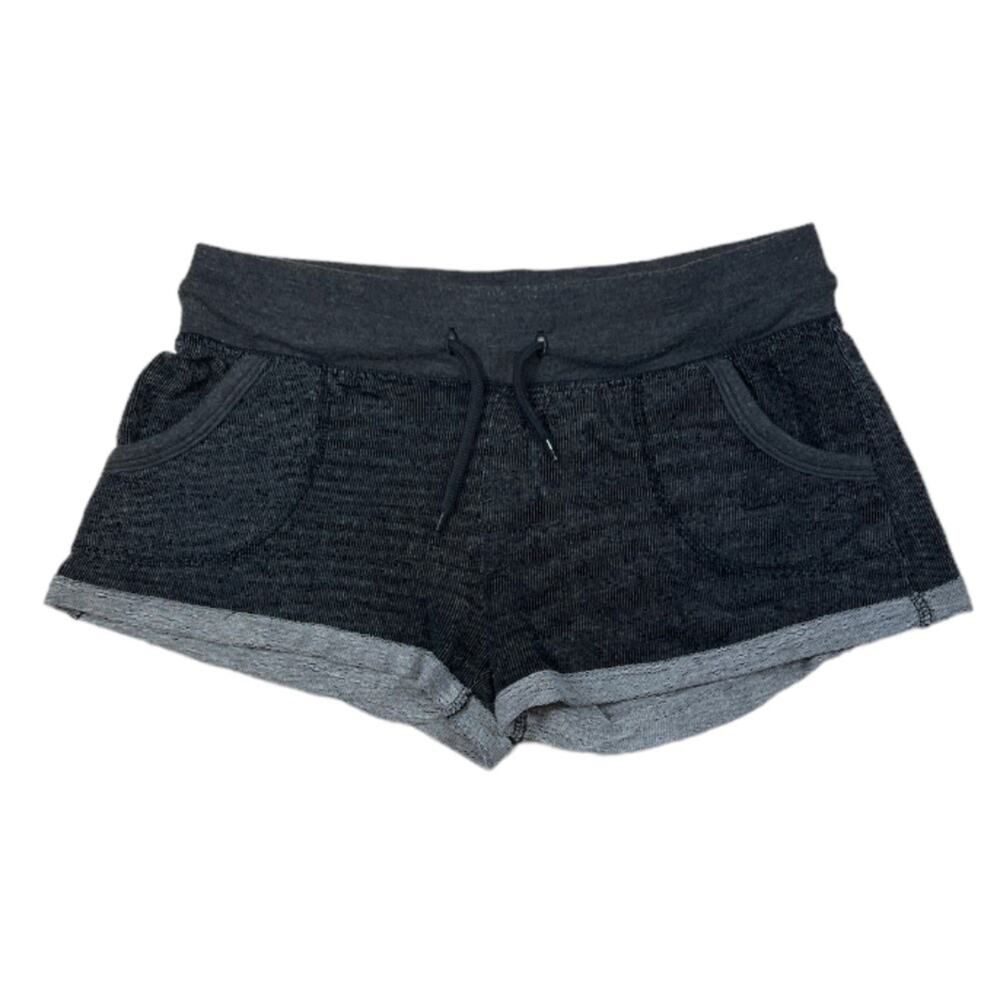 Miami Style Shorts in Black and Gray | Size XS